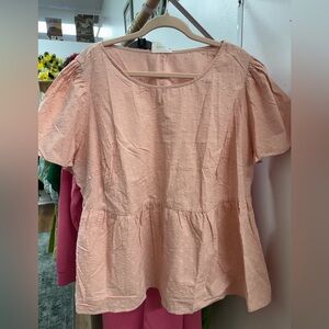 ANDREE BY UNIT Peach Blouse